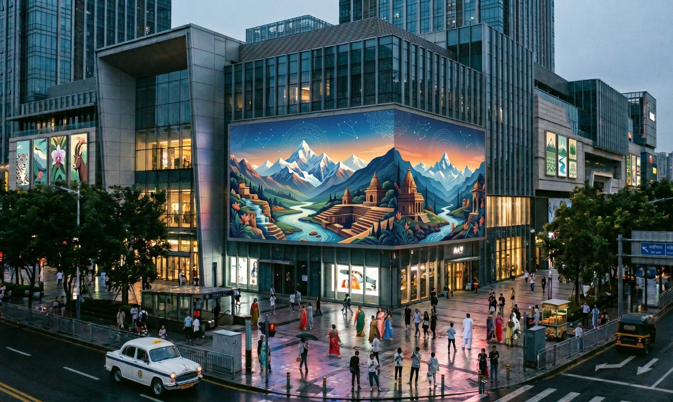 Affordable Outdoor LED Display Rental in Delhi for Advertising